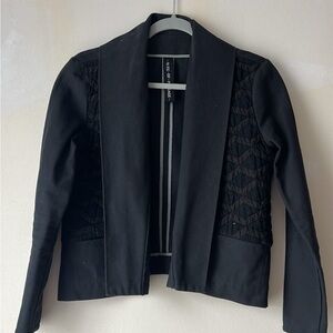 Rite of Passage Canvas Cropped Jacket Size Small - SUPER chic